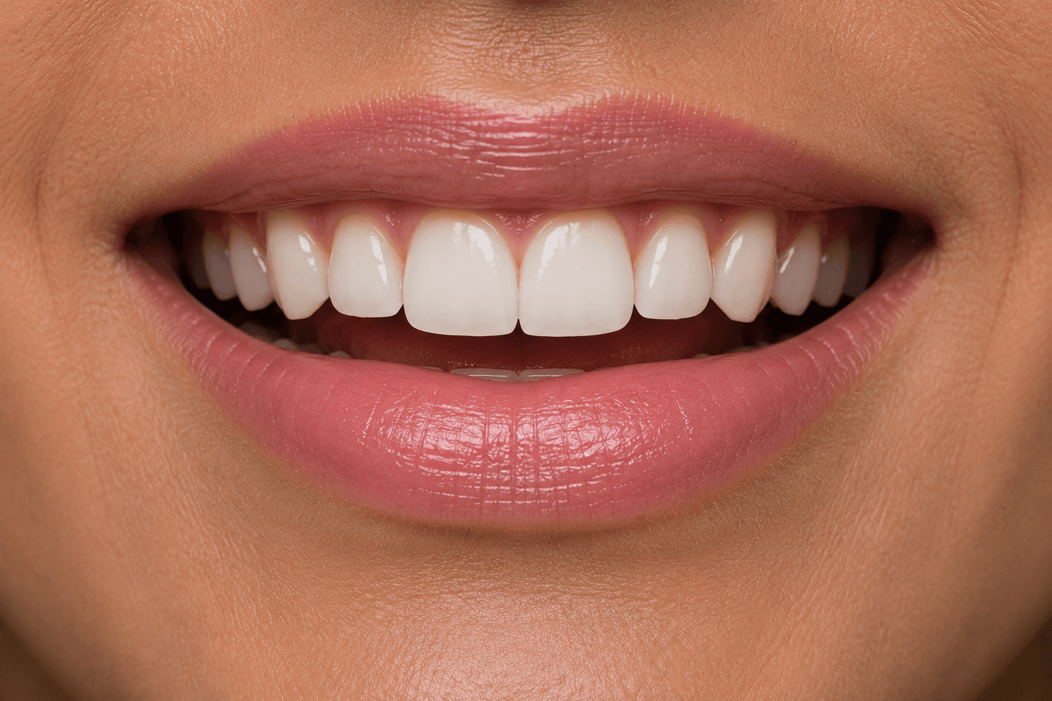 Clean Teeth After Treatment